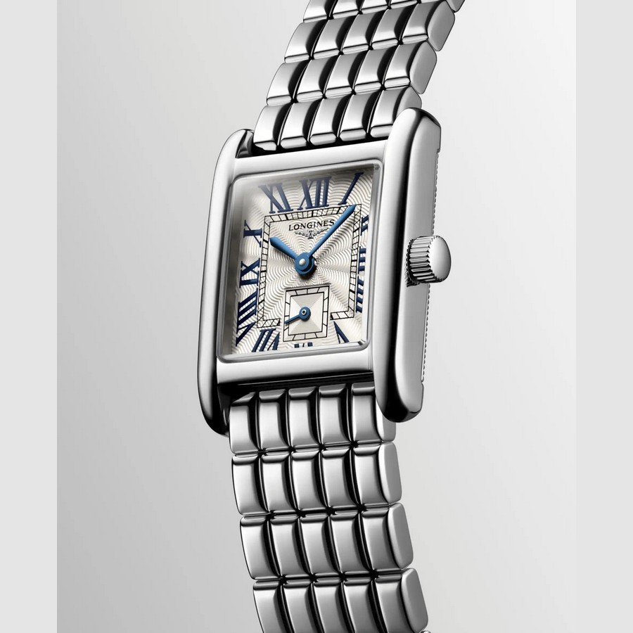 Đồng Hồ Longines Mini Dolcevita Nữ 21.5x29mm Xám Vân